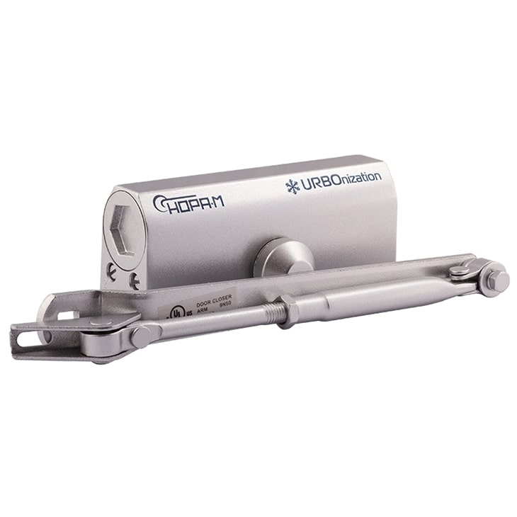 Нора-М 520 URBOnization (серебро) дверной доводчик