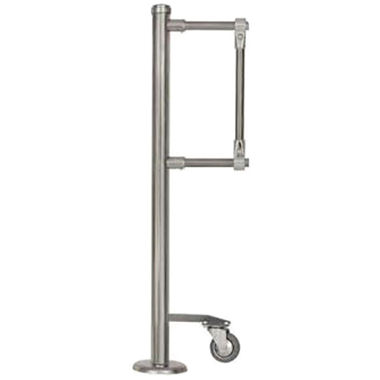 ОС2акп/2-1 ХРОМ (0169) стойка колесная РостЕвроСтрой