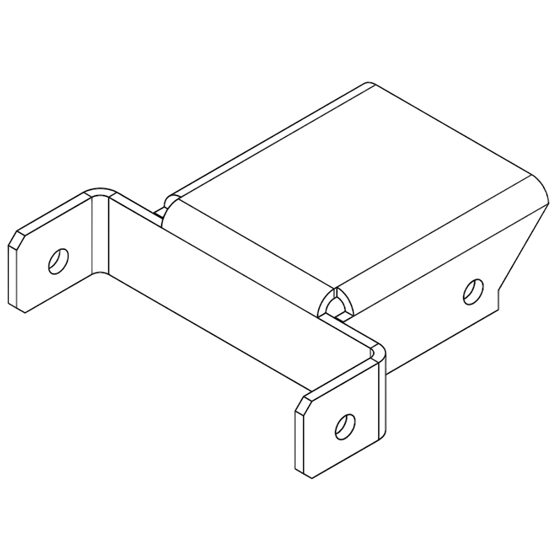 PERCo-MB-16.5 накладка Н-образная