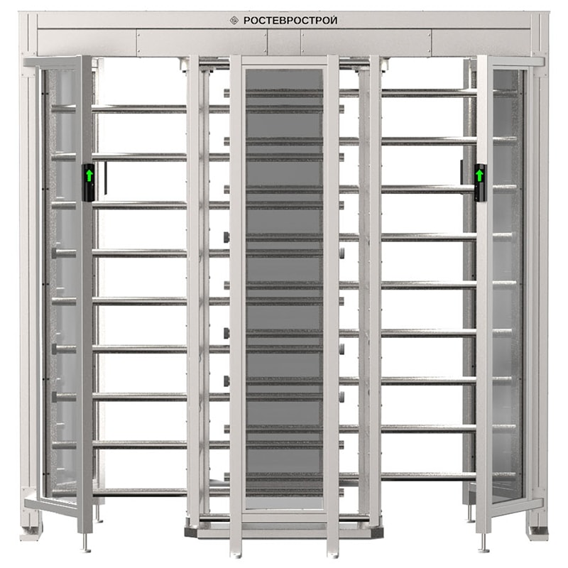 ПР2С/4М2 НЕРЖ (0901) полноростовой турникет РостЕвроСтрой