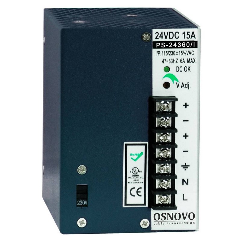 PS-24360/I блок питания Osnovo