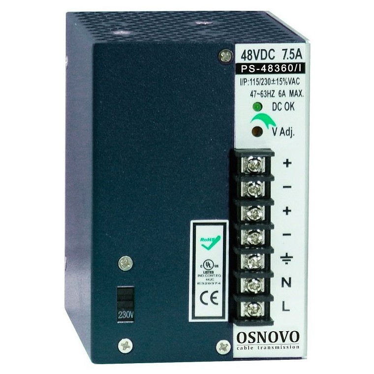PS-48360/I блок питания Osnovo
