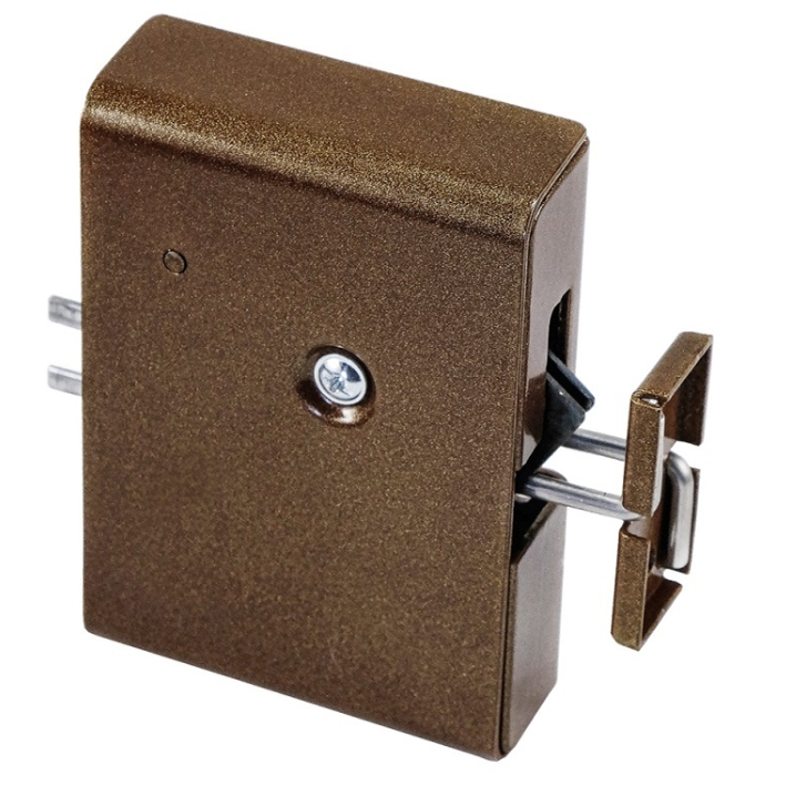 Promix-SM308.10.1 (коричневый) электромеханический замок Промикс