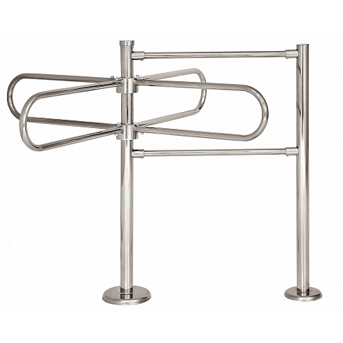 Р32М ХРОМ (0407) роторный турникет РостЕвроСтрой