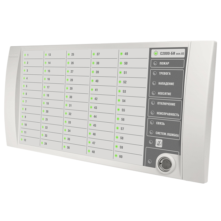 С2000-БИ исп.02 2RS485 блок индикации Болид