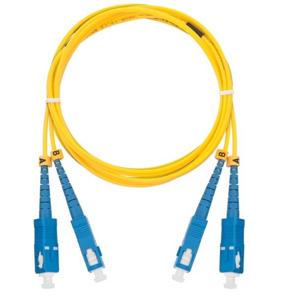 SC-SC/UPC SM (9/125мкм) simplex (3.0мм) патч-корд 1 м