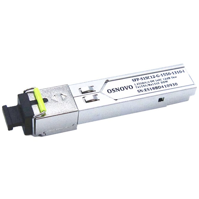 SFP-S1SC12-G-1550-1310-I трансивер Osnovo