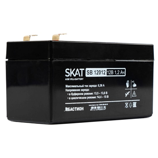 SKAT SB 12012 аккумулятор 1.2Ач 12В Бастион