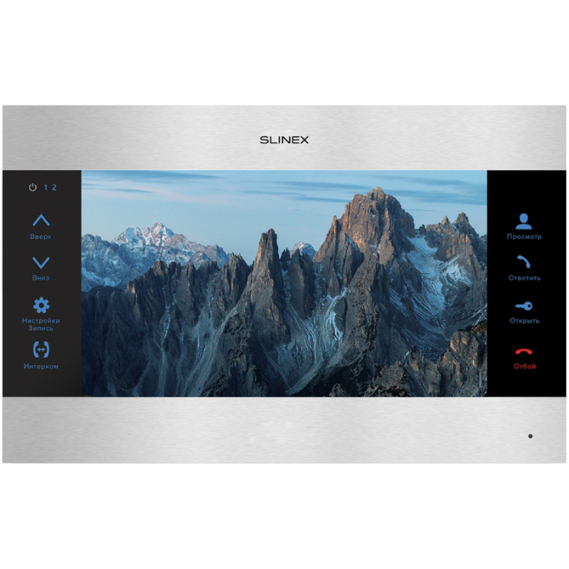 SL-10MHD (серебро-черный) видеодомофон Slinex