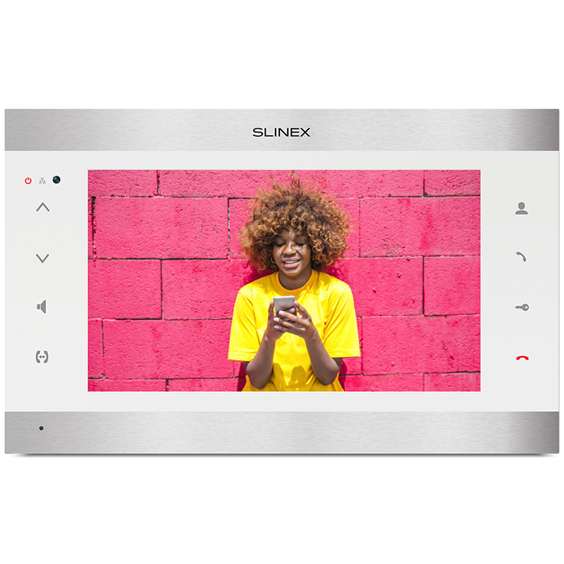 SL-10N Cloud (серебро-белый) видеодомофон Slinex