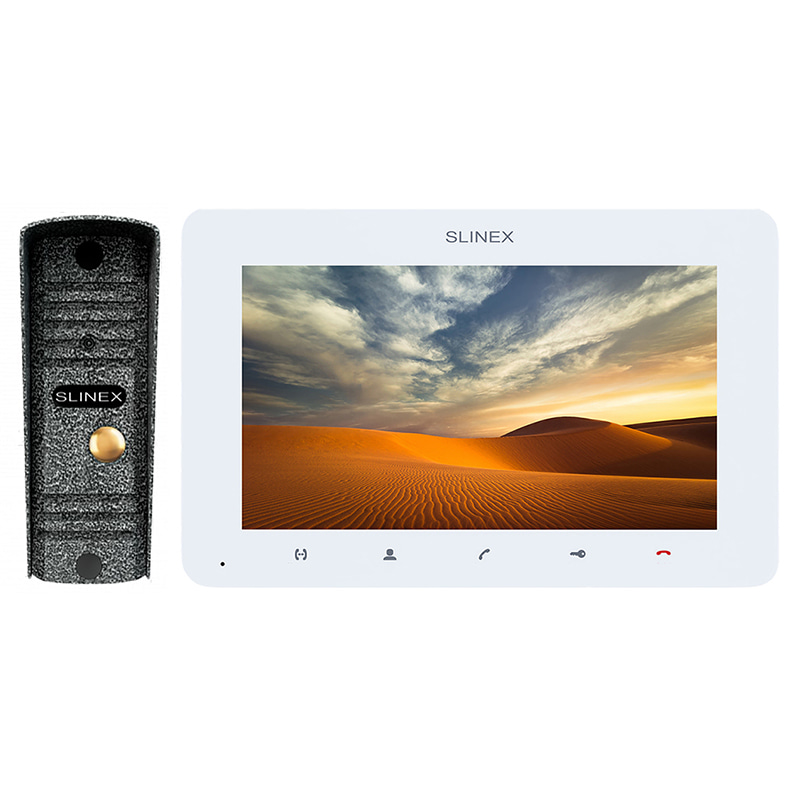 SM-07MHD + ML-16HD комплект видеодомофона Slinex