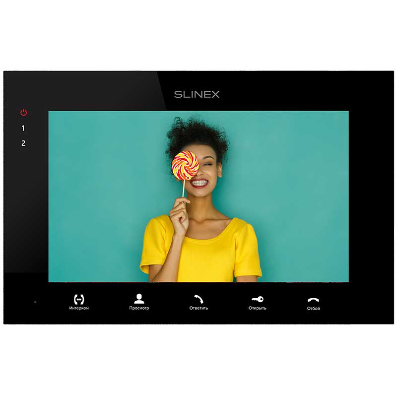 SQ-07MTHD (черный) видеодомофон Slinex