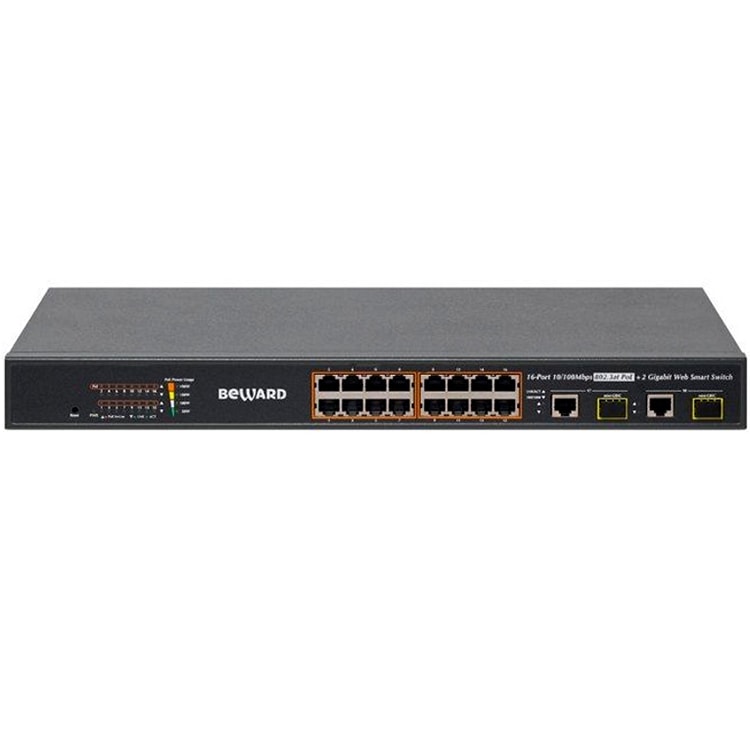 STW-1622HP PoE коммутатор Beward