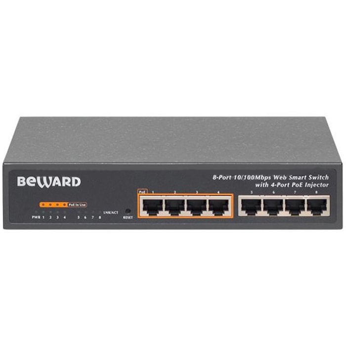 STW-8P4 PoE коммутатор Beward