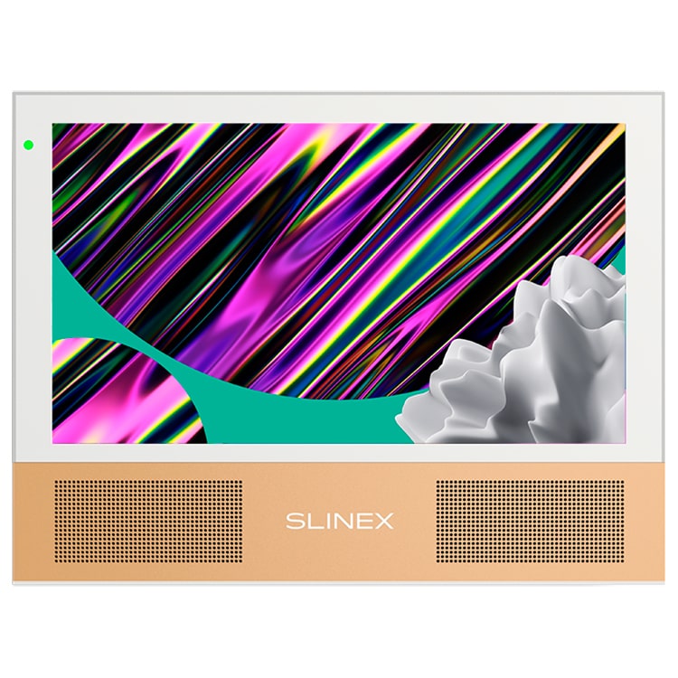 Sonik 7 (белый+золотой песок) видеодомофон Slinex