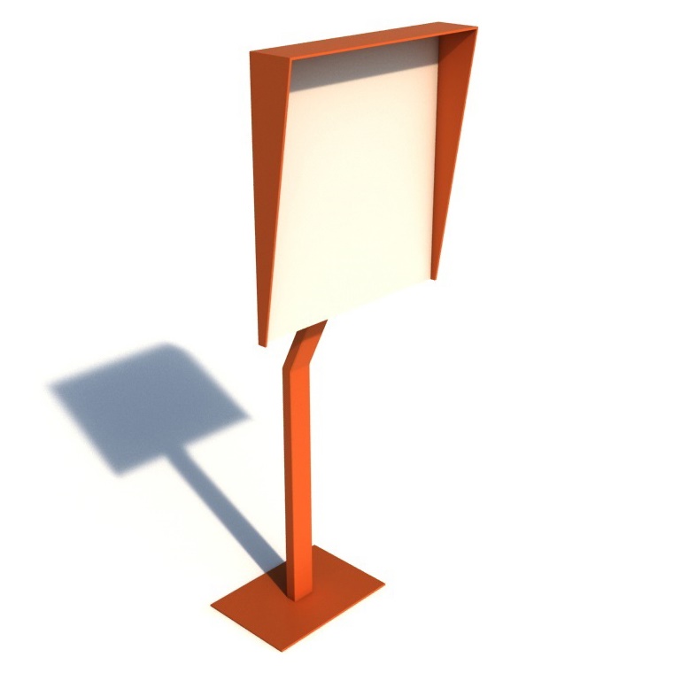 Stolz 500х540 стойка для считывателя