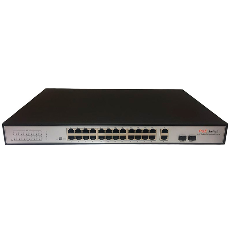 TI-224P PoE коммутатор True IP