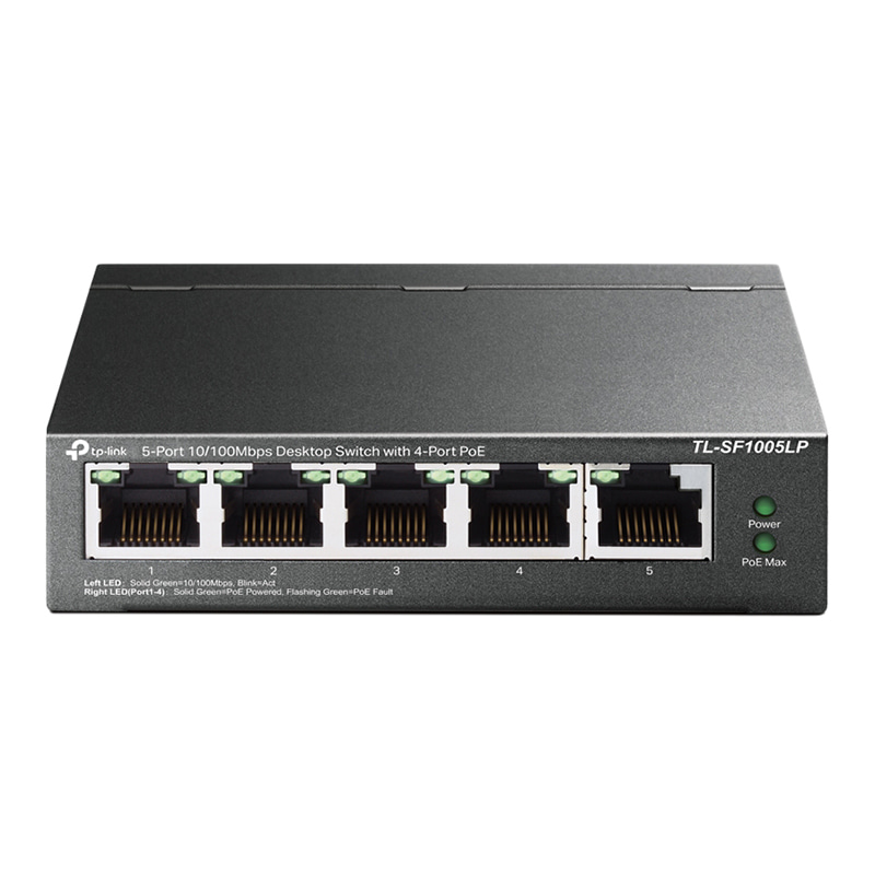 TL-SF1005LP PoE коммутатор TP-Link