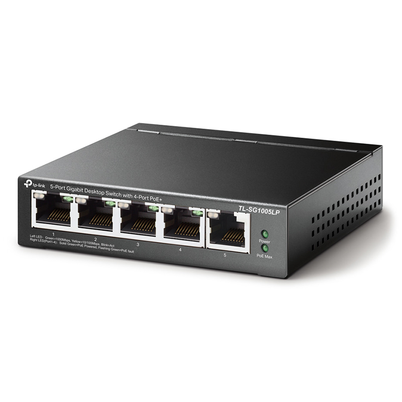 TL-SG1005LP PoE коммутатор TP-Link