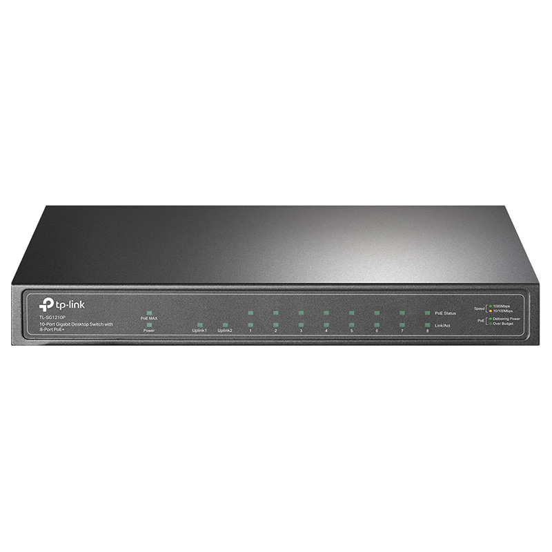 TL-SG1210P PoE коммутатор TP-Link