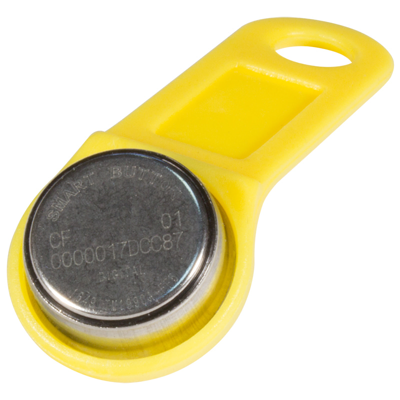 TM1990A iButton TS (желтый) ключ контактный Tantos