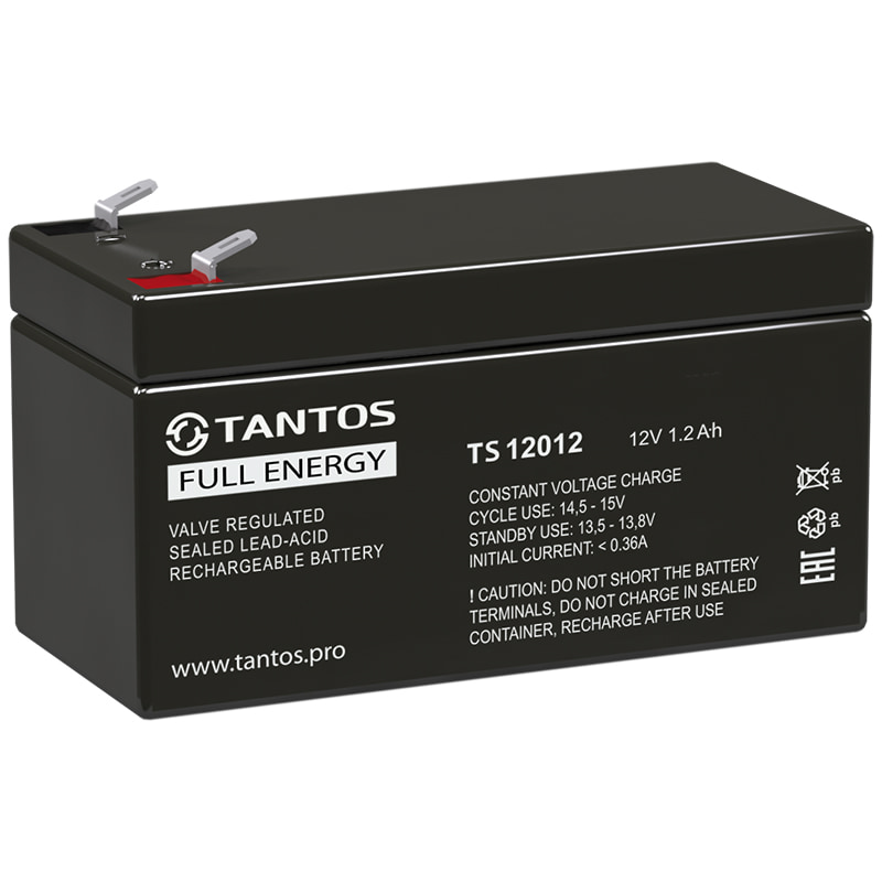 TS 12012 аккумулятор 1.2Ач 12В Tantos