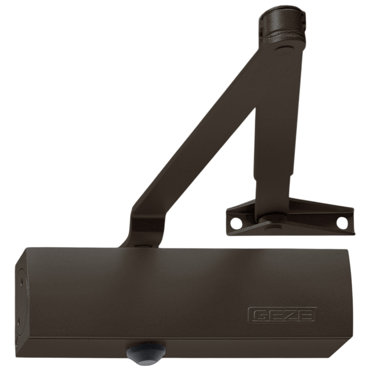 TS 1500 (коричневый) дверной доводчик Geze