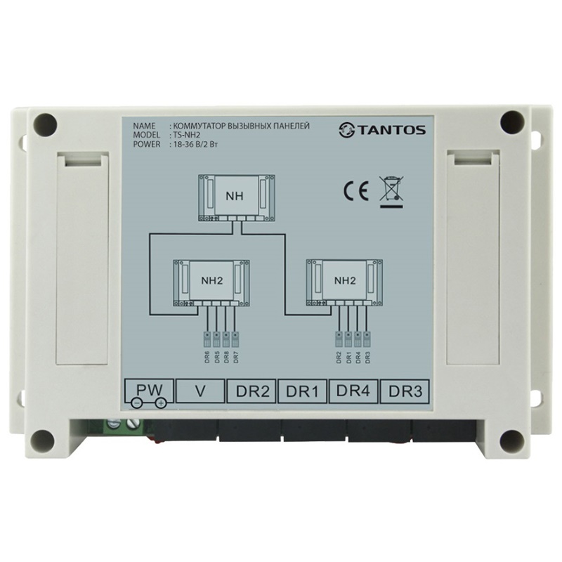 TS-NH2 коммутатор вызывных панелей Tantos