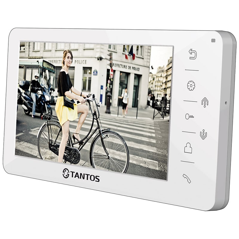 Tantos Amelie VZ (white) монитор видеодомофона