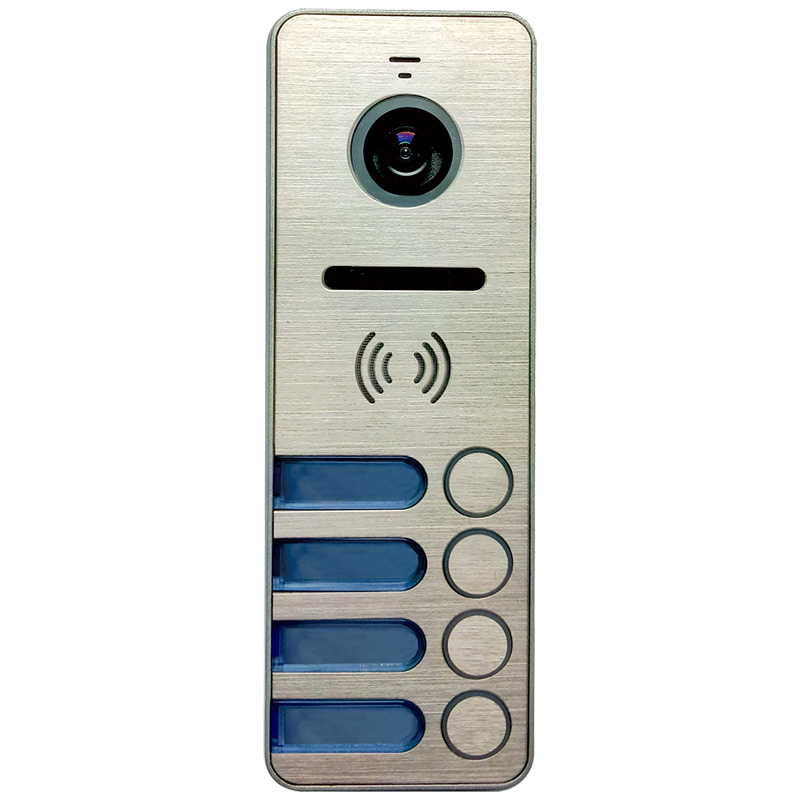 Tantos iPanel 2 на 4 абонента (Metal) вызывная панель