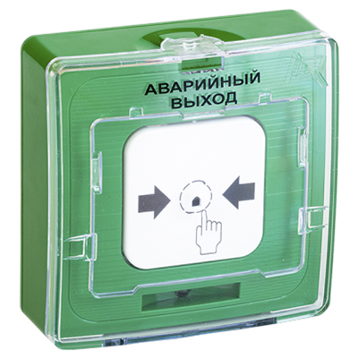 УДП 513-11-R3 "Аварийный выход" ручной извещатель Рубеж