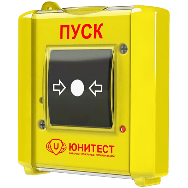 УДП-И (УДП 513-15) (Пуск пожаротушения) ручной извещатель Юнитест