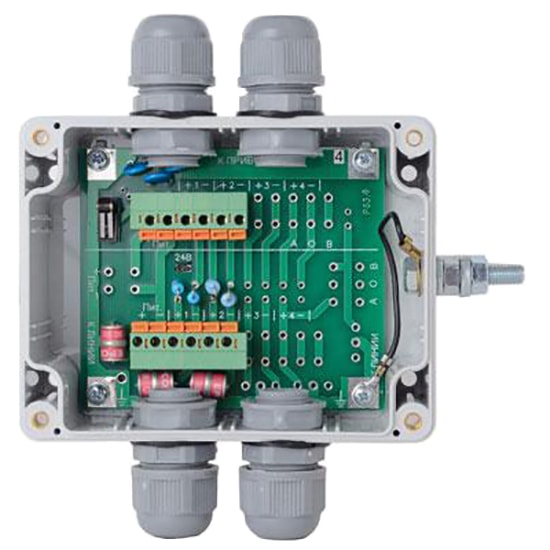 УЗ-4Ш-12 защита цепей питания/ШС Полисервис