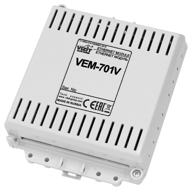 VEM-701V Ethernet модуль Vizit
