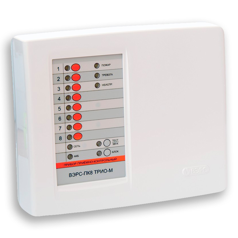 ВЭРС-ПК8 ТРИО-М версия 3.2 приемно-контрольный прибор