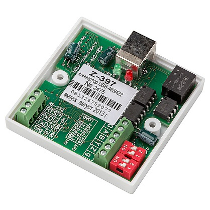 Z-397 (мод.USB 422/485) конвертер Iron Logic