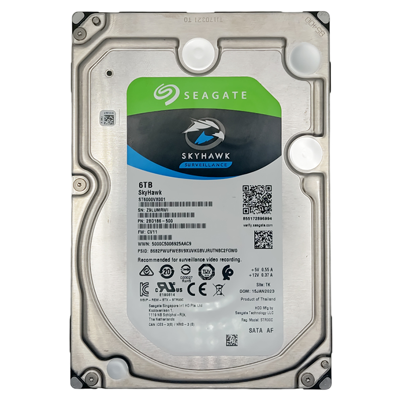 Жесткий диск 6Тб Seagate серия SkyHawk (ST6000VX001) (CN)