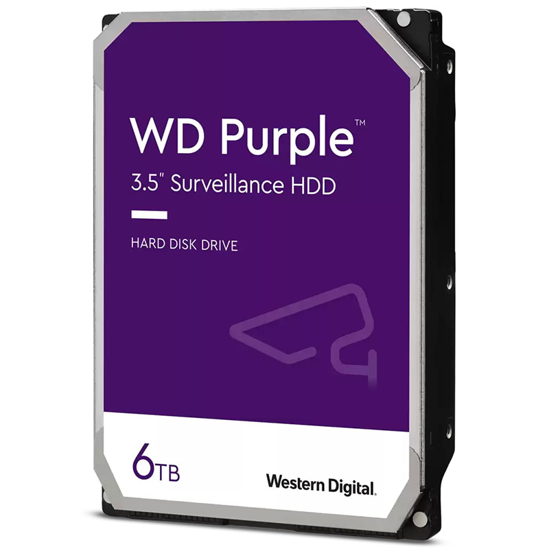 Жесткий диск 6Тб WD серия Purple (WD64PURZ