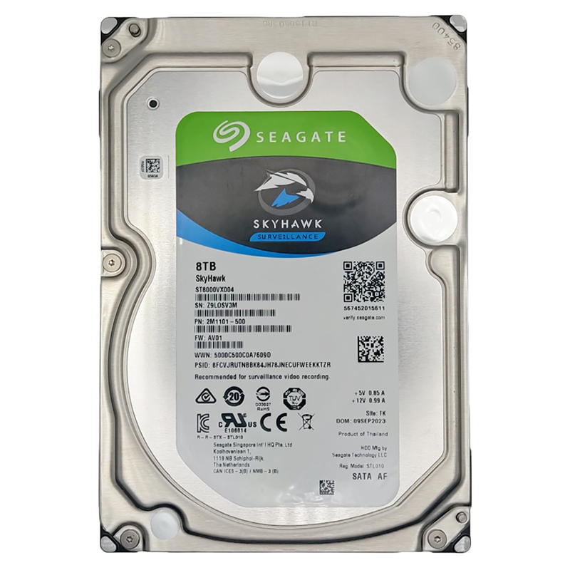 Жесткий диск 8Тб Seagate серия SkyHawk (ST8000VX009