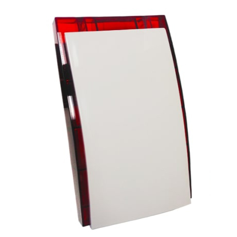 AL-F6C1 (красный) светозвуковой оповещатель Alarmico