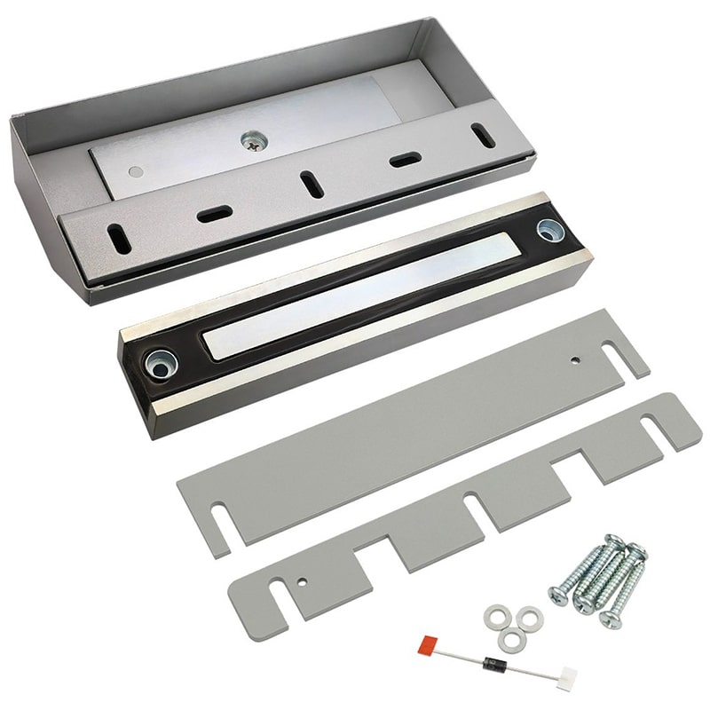 ALM-350FT (серый) замок электромагнитный ALeko