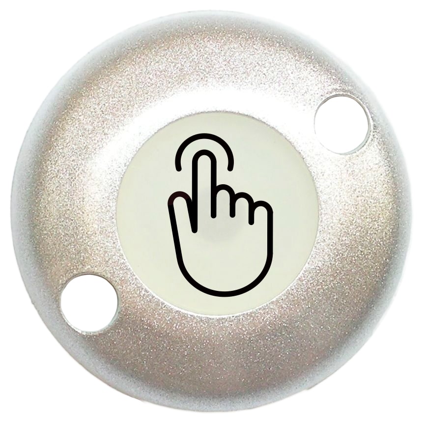 ART-ZN-Exit-Sensor (серебро) кнопка выхода сенсорная АртСистемы