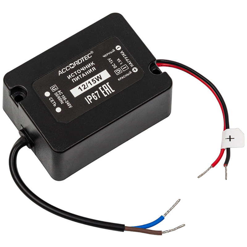 AT-12/15W блок питания AccordTec