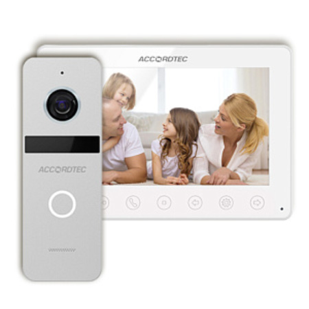 AT-home10 WH-SL комплект видеодомофона AccordTec