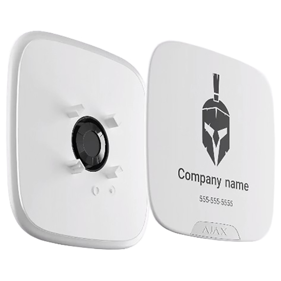 Ajax Brandplate (белый) комплект лицевых панелей