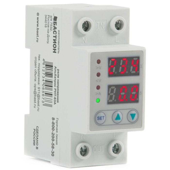 Альбатрос РНТ-63А реле напряжения Бастион