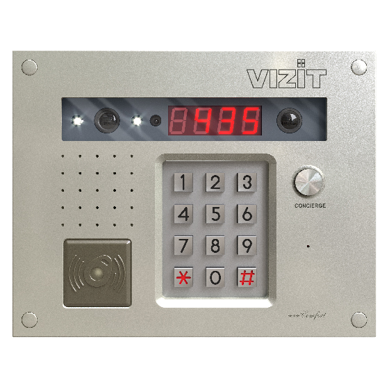 БВД-435FCBE3 блок вызова домофона Vizit