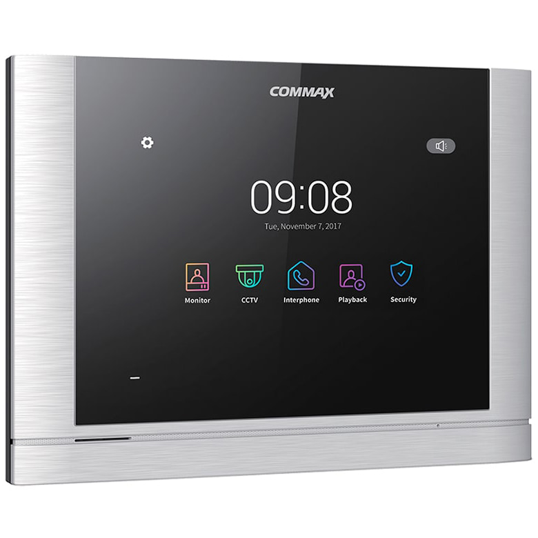 CDV-704MF (тёмное серебро) видеодомофон Commax