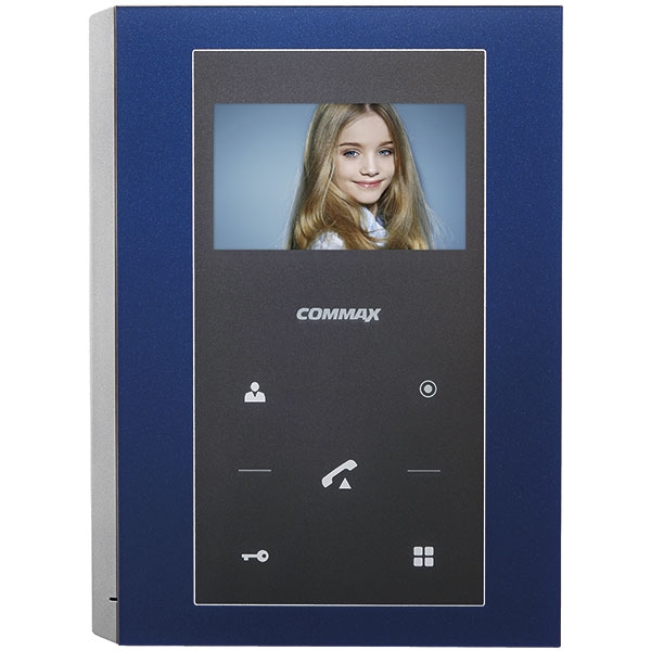 CMV-43S (синий) видеодомофон Commax