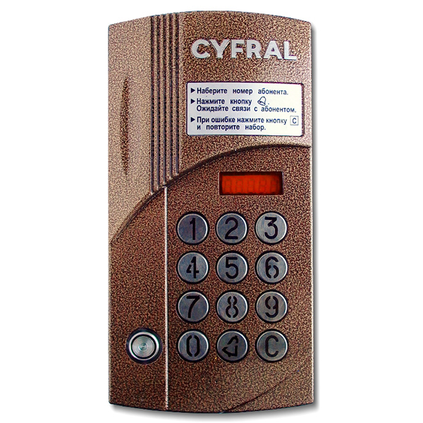 Цифрал CCD-2094.1И блок вызова домофона